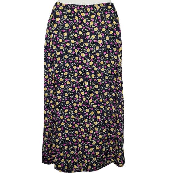 Kathie Lee Collection Dresses & Skirts - Athi Collection Women’s Medium Floral Maxi Skirt Romantic Cottagecore Aesthetic